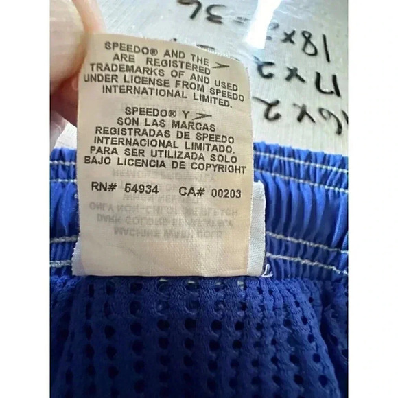speedo swimsuit men blue shorts size Medium - Picture 11 of 11